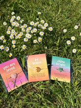 Load image into Gallery viewer, Set of 4 Bracelets on cards with words