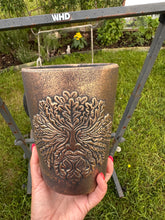 Load image into Gallery viewer, Green Man Terracotta Plant pot