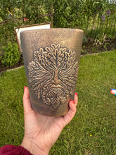 Load image into Gallery viewer, Green Man Terracotta Plant pot