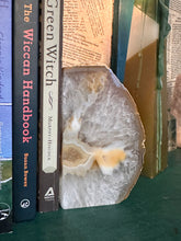 Load image into Gallery viewer, Clear Quartz & Agate Crystal Bookends 1.6kg!