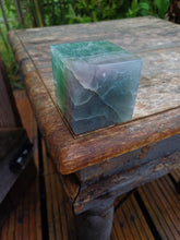 Load image into Gallery viewer, Rainbow fluorite cube