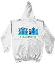 Load image into Gallery viewer, Goddess Zipped Hoodie - Light Colours