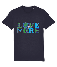 Load image into Gallery viewer, Love Me More Organic Cotton Unisex T.Shirt (Dark Colours)