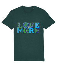 Load image into Gallery viewer, Love Me More Organic Cotton Unisex T.Shirt (Dark Colours)