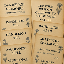 Load image into Gallery viewer, Elle&#39;s Wild Apothecary - Dandelion Grimoire
