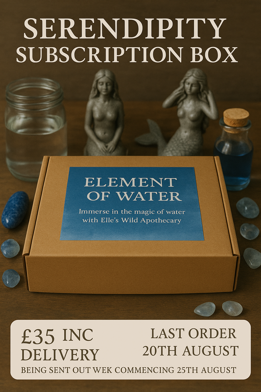 Element of Water, August Subcription box