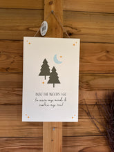 Load image into Gallery viewer, In to the woods Wall hanging
