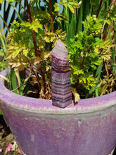 Load image into Gallery viewer, Purple fluorite tower
