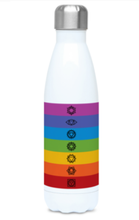 Load image into Gallery viewer, Chakra Design Water Bottle
